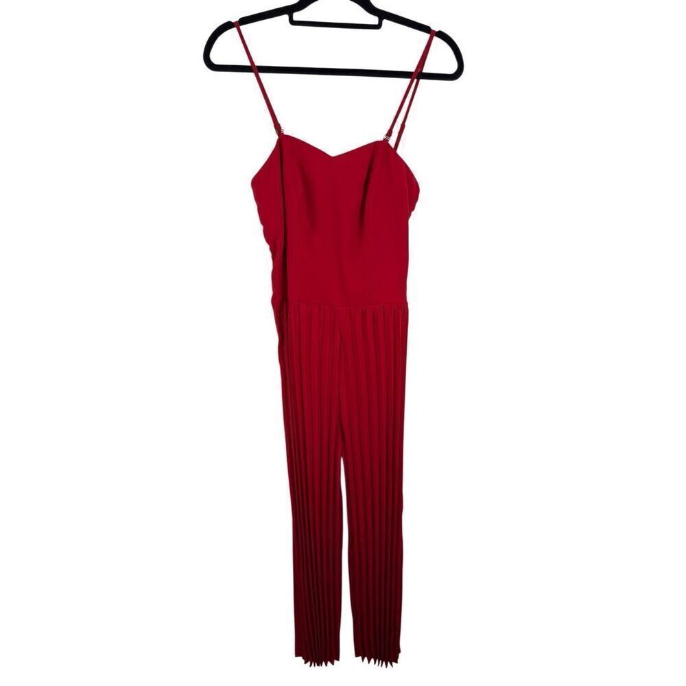NWT PRETTYGARDEN Women's 2024 Sleeveless Jumpsuit Elegant Sweetheart Neck Pleate - Picture 2 of 10